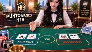 Punto Banco H19 – Luật Player, Banker & Tie